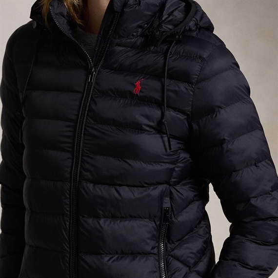 Polo Ralph Lauren Water-Resistant Packable Hooded Jakke, Polo Black